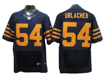 Chicago Bears 54 New Mexico Brian Urlacher Nike blue NFL NFL Elite Jersey